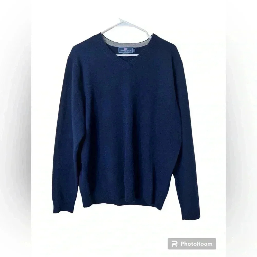 Vineyard Vines by Shep & Ian Wool & Cashmere Men's Size Medium Pullover Sweater